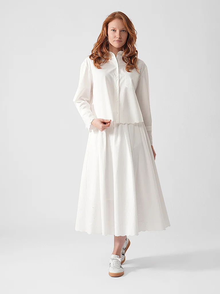 Weekend Max Mara Maxirock Wkdpio Weiss | 34-image